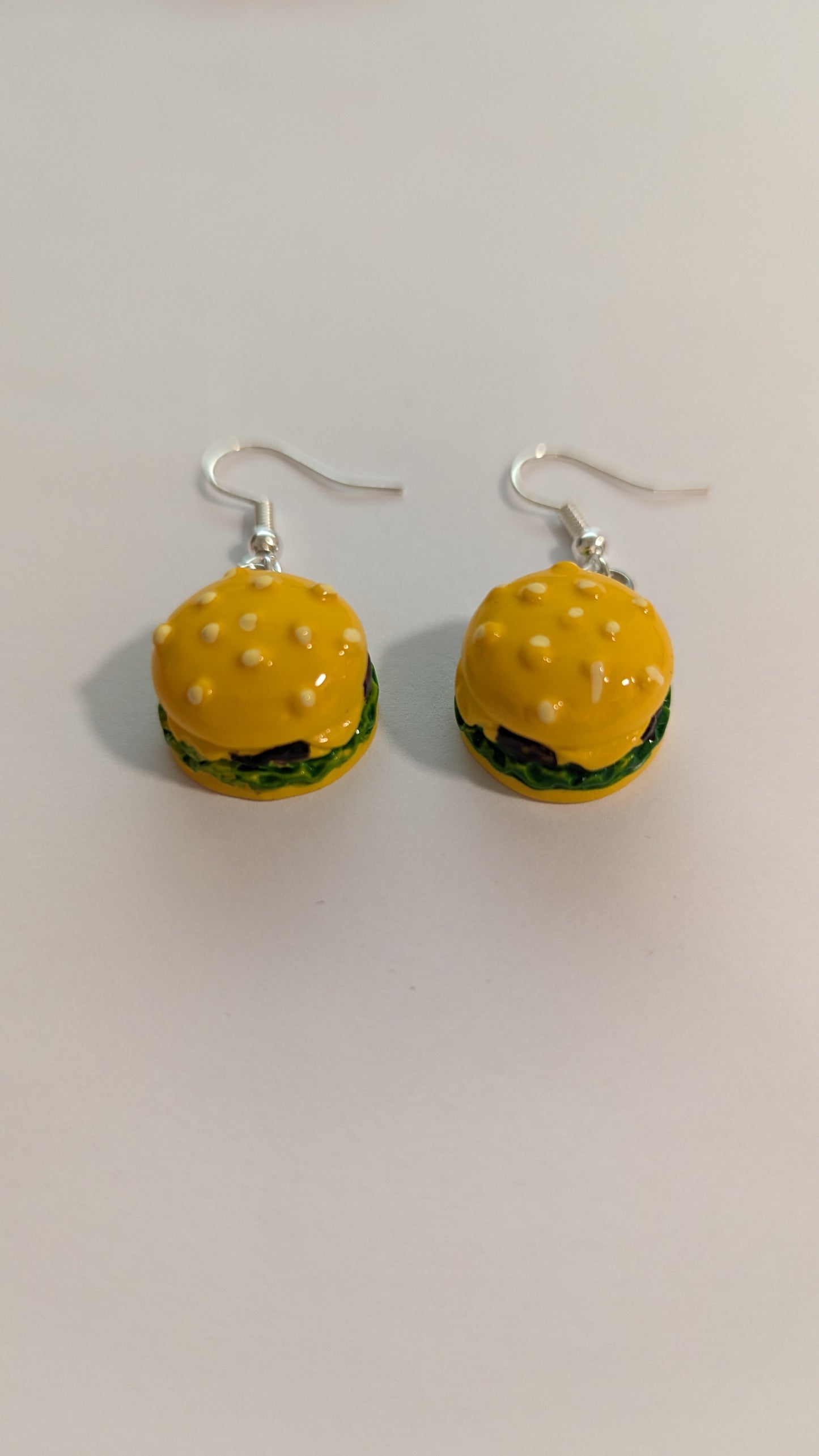 Boucles d'oreilles cheeseburger