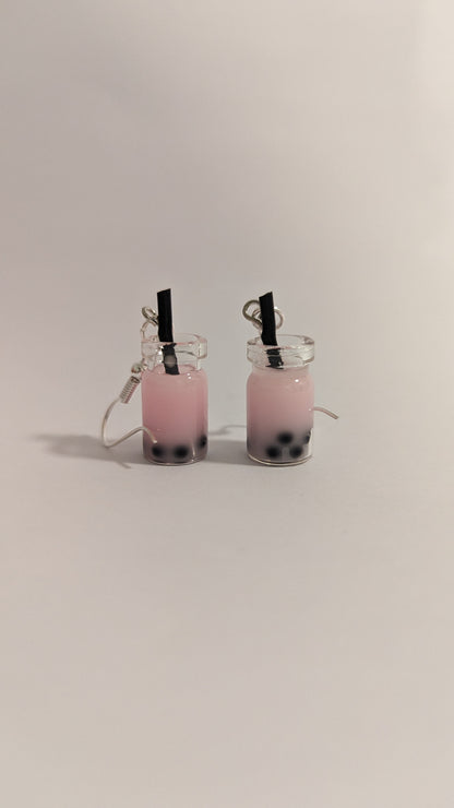 Boucles d'oreilles Boba Thé