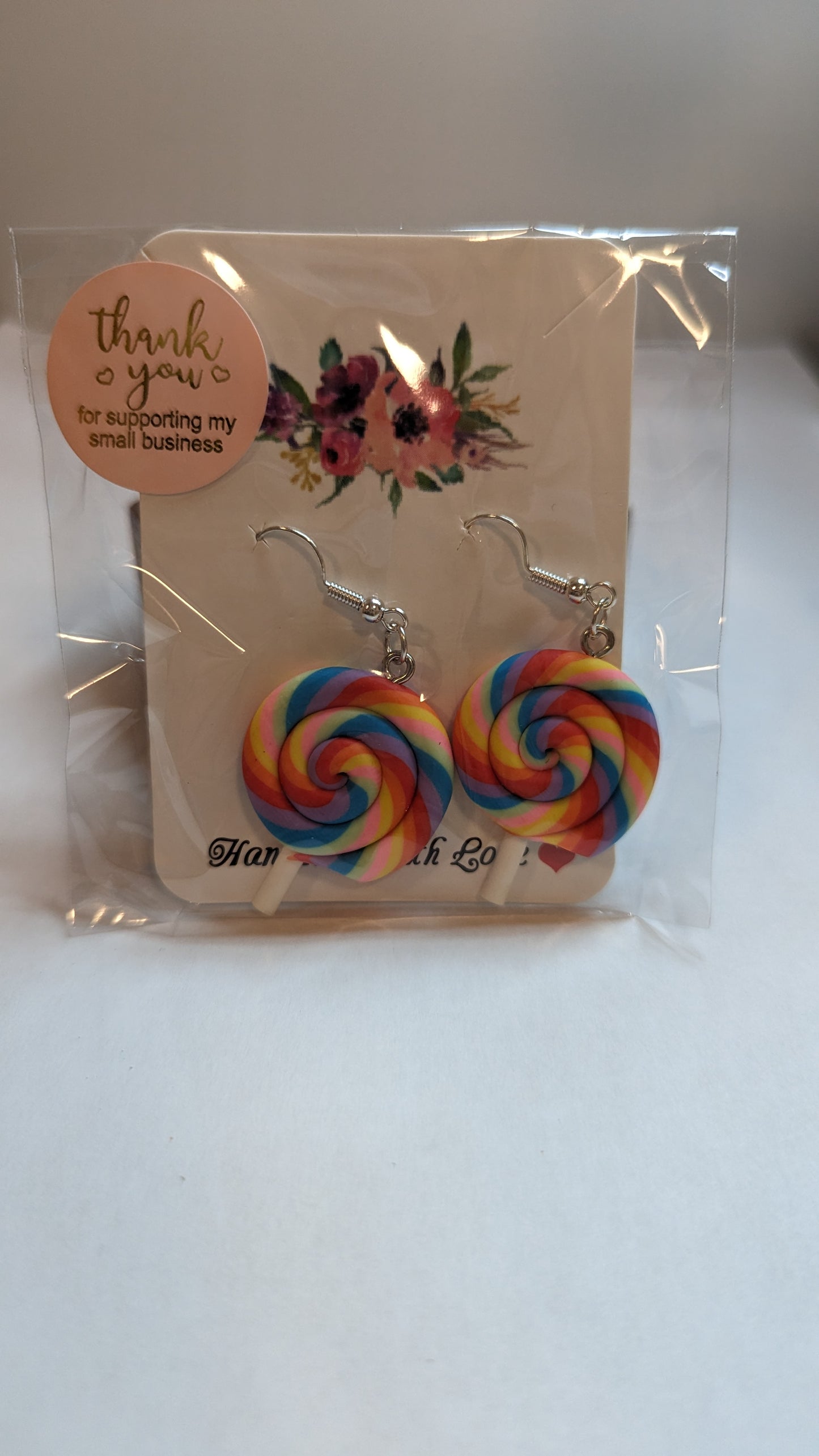 Boucles d'oreilles sucettes